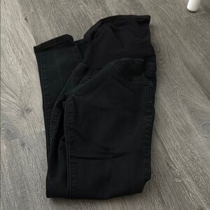 Black maternity jeans